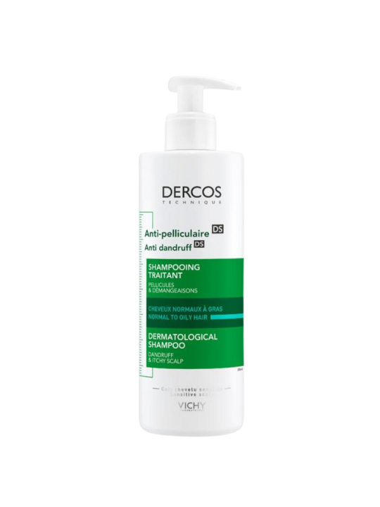 Vichy dercos champu anticaspa cabello normal/graso 390 ml
