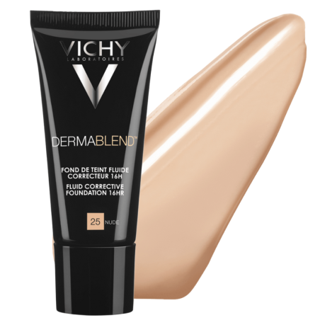 Vichy Dermablend fluido corrector 16 H Nº 25 Nude