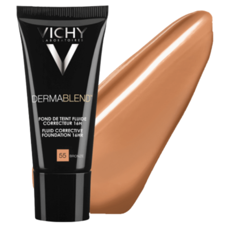 Vichy Dermablend fluido corrector 16 H Nº 55 Bronze