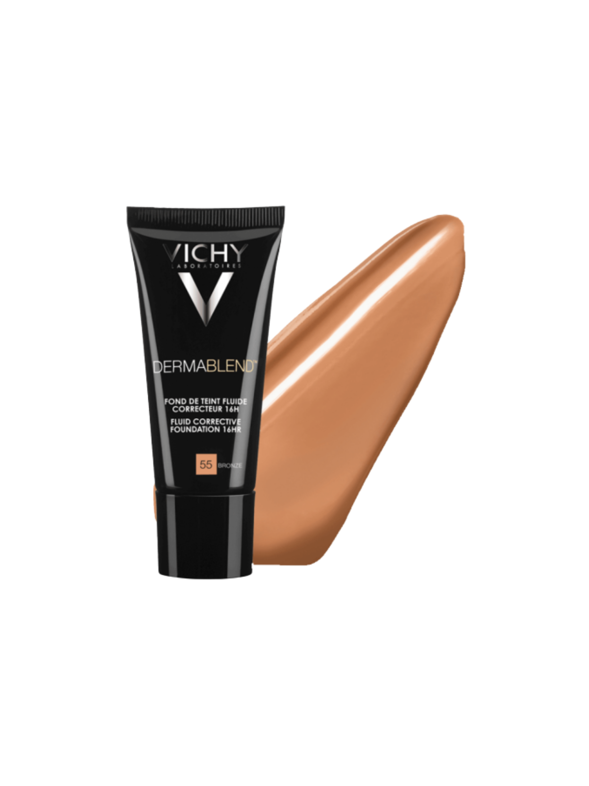 Vichy Dermablend fluido corrector 16 H Nº 55 Bronze