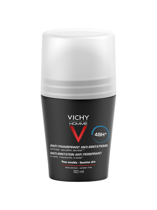 Vichy Homme desodorante Antitranspirante roll on 48 H 50 ml
