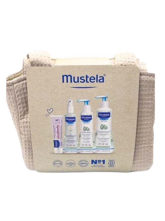 Mustela bolsa carrito beige