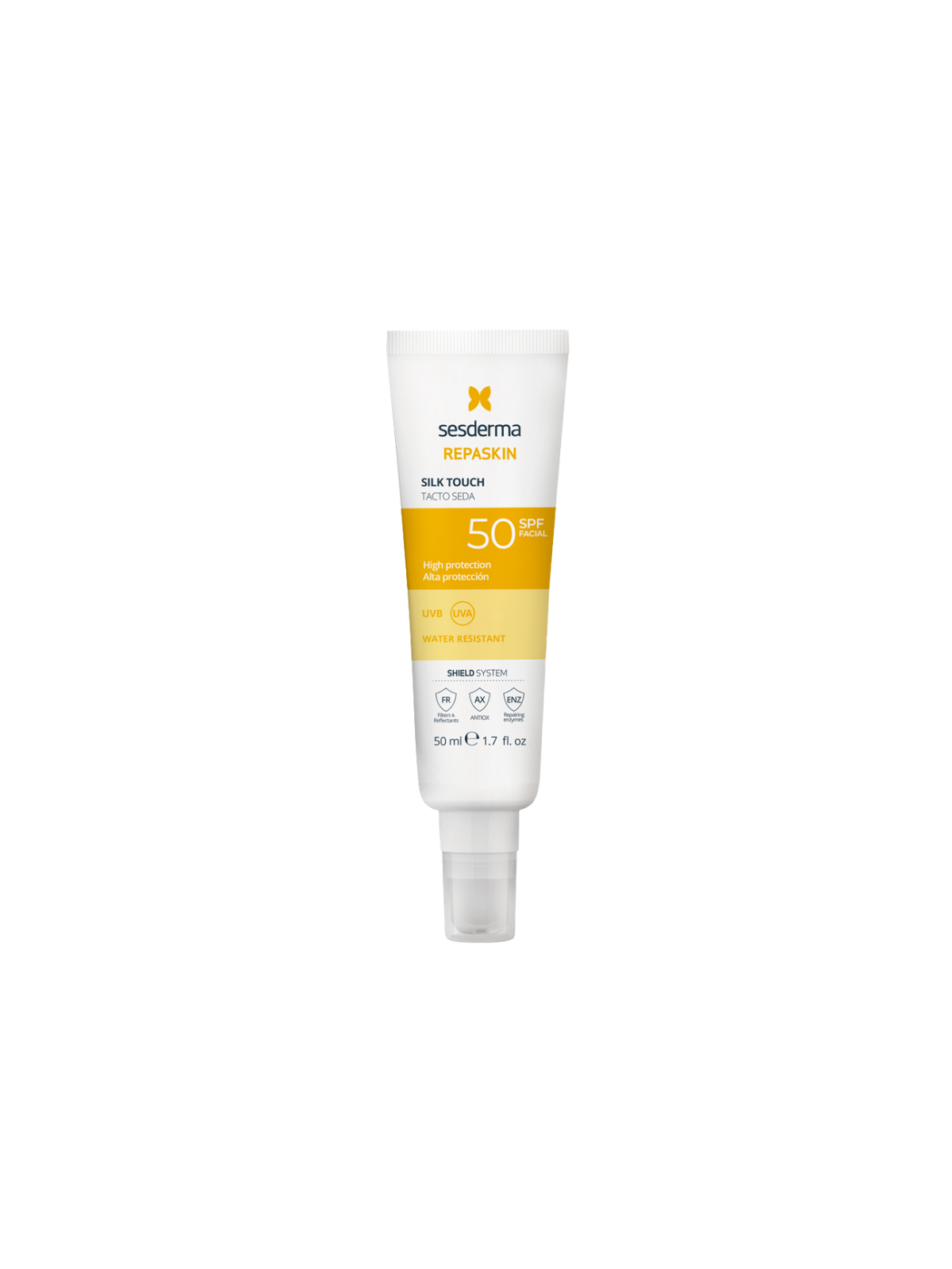 Sesderma repaskin crema tacto seda spf50