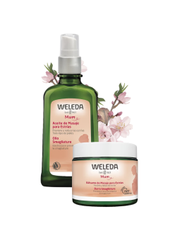 Weleda aceite masaje estrias+ balsamo masaje estrias