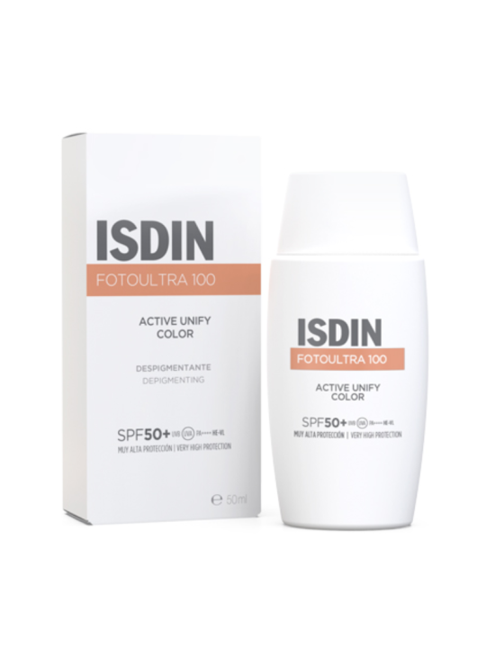 Isdin Fotoultra 100 Active Unify Color SPF 50+ 50 ml