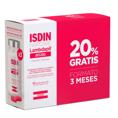 Isdin Lambdapil Anticaída 180 cápsulas