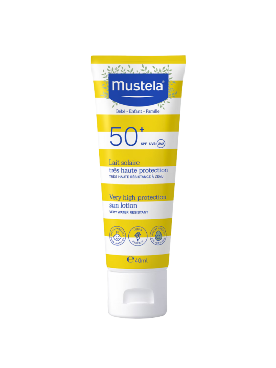 Mustela leche solar spf 50+ 40 ml