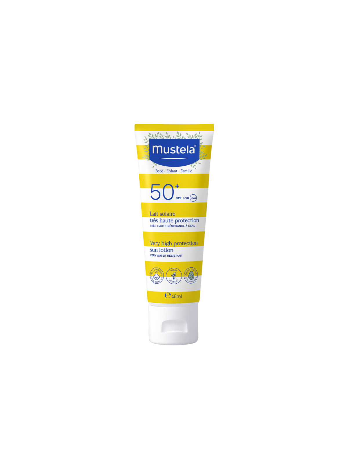 Mustela leche solar spf 50+ 40 ml