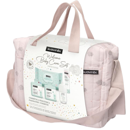 Suavinex bolso paseo rosa pack