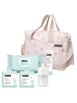 Suavinex bolso paseo rosa pack