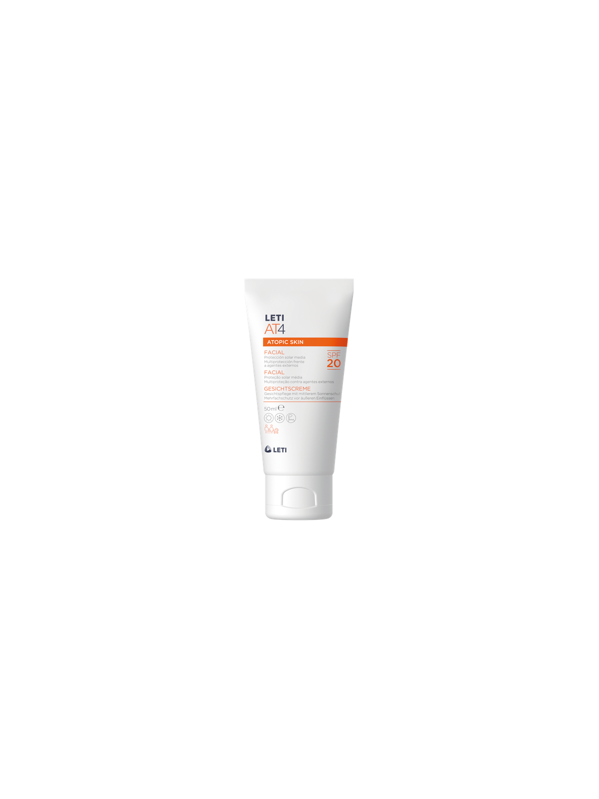 Letiat4 crema facial spf 20
