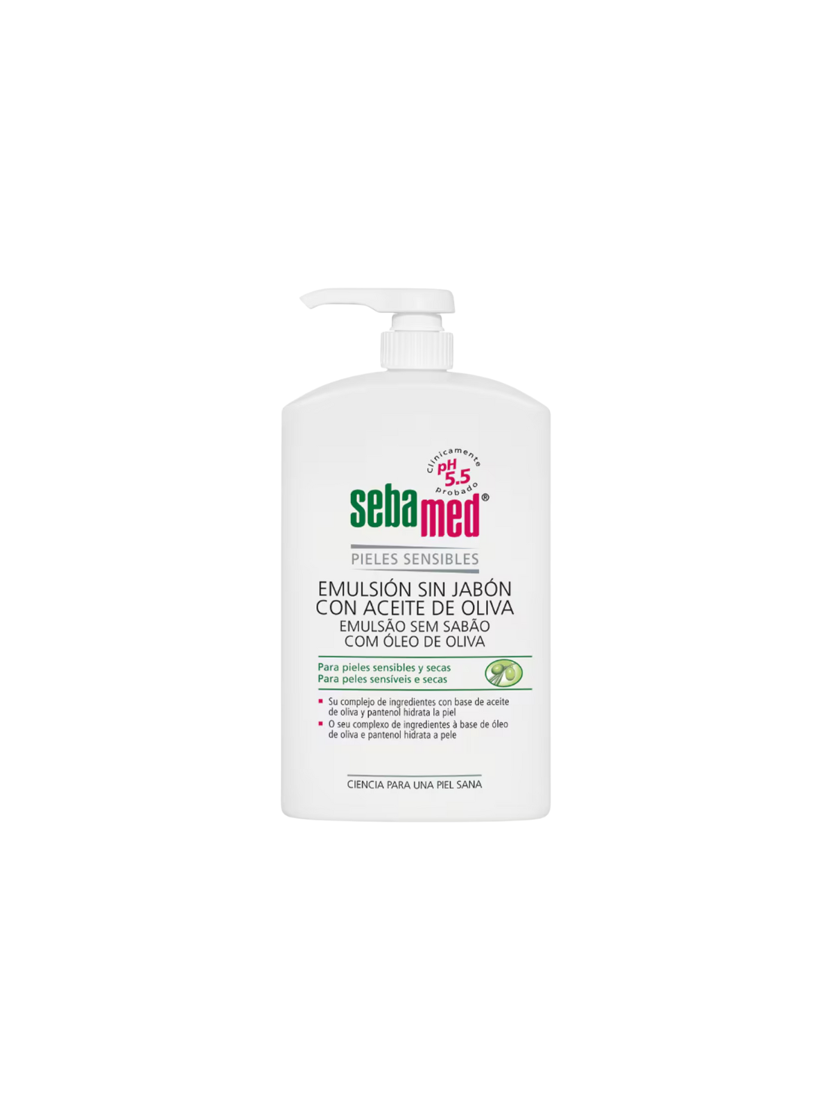 Sebamed emulsion sin jabon oliva