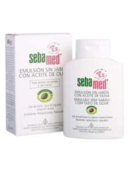 Sebamed emulsion sin jabon con aceite de oliva 200ml