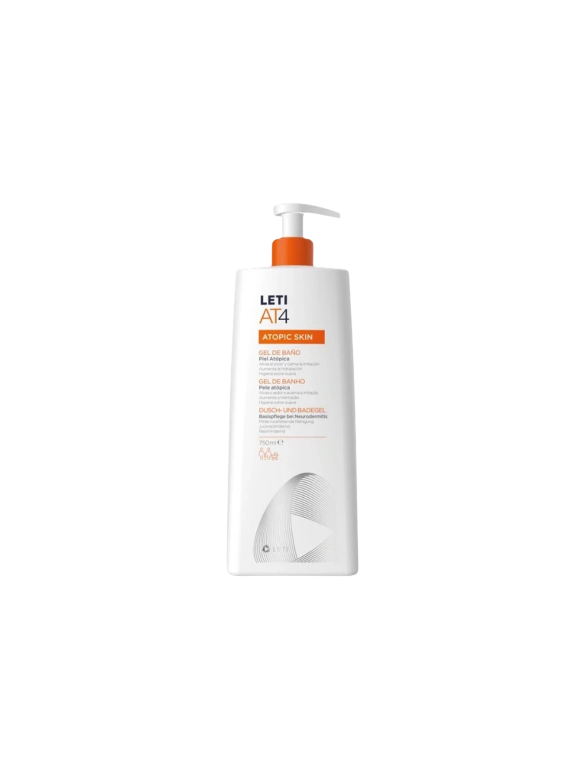 Letiat4 gel de baño 750ml