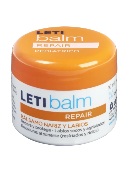 Letibalm pediatrico reparador nariz y labios