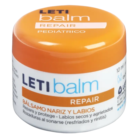 Letibalm pediatrico reparador nariz y labios