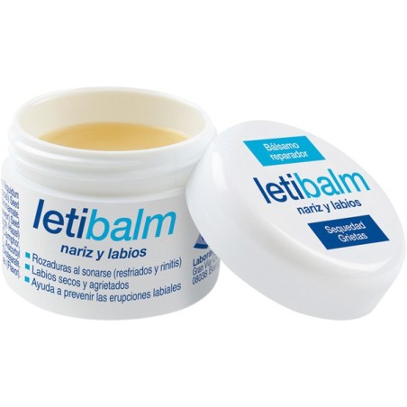 Letibalm balsamo reparador nariz y labios