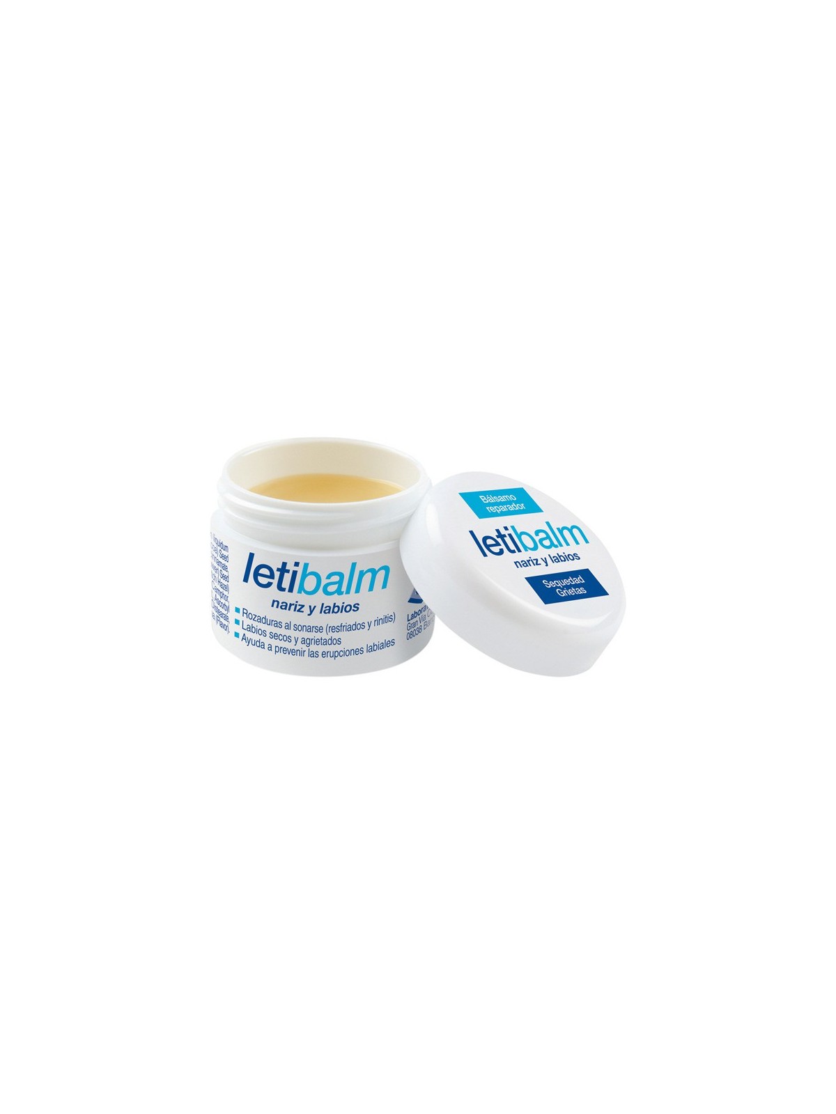 Letibalm balsamo reparador nariz y labios