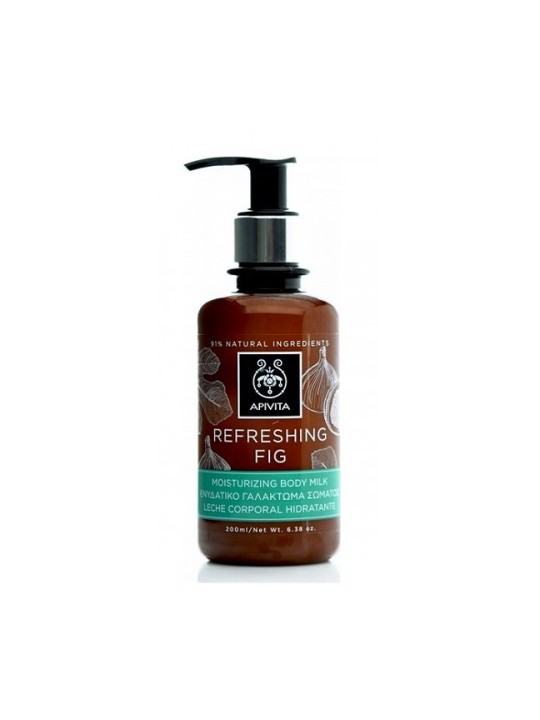 Apivita refresh leche corporal higo aloe