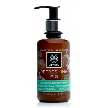 Apivita refresh leche corporal higo aloe