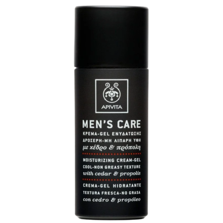 Apivita men's care gel-crema hidratante