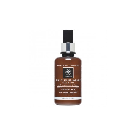 Apivita leche limpiadora cara ojos 3en1 camomila 200 ML