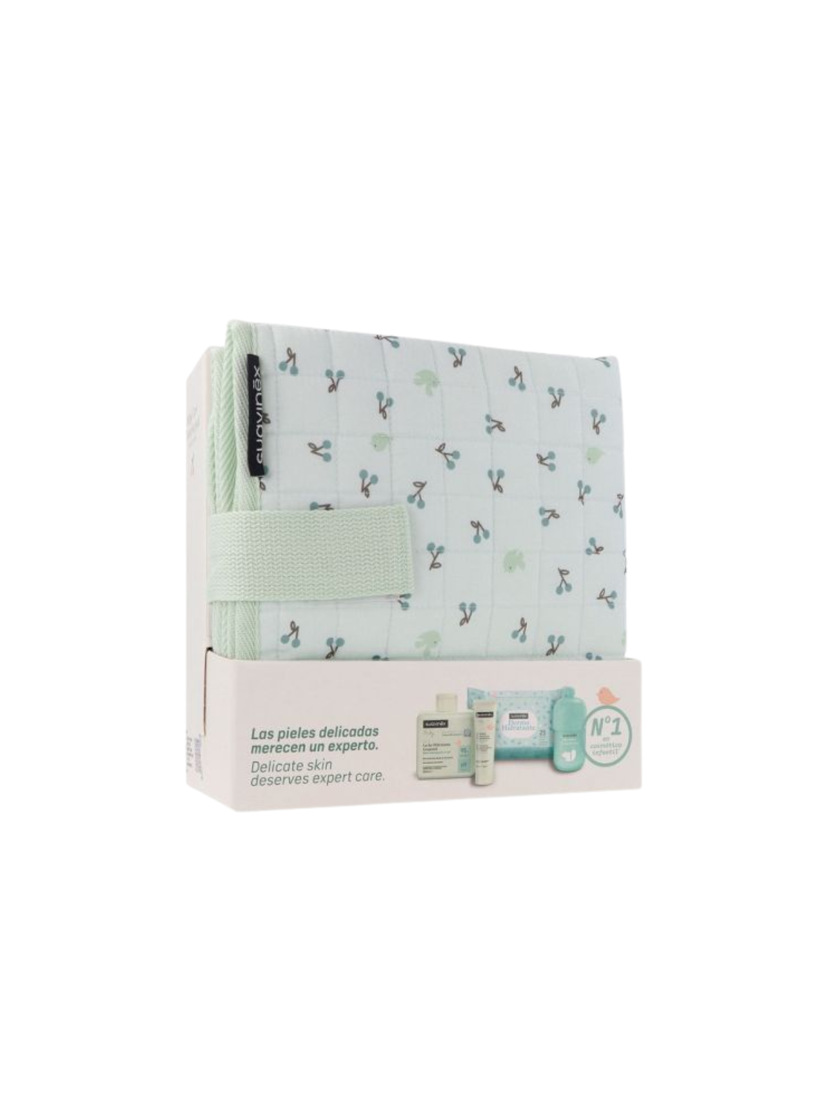 Suavinex baby care cambiador birdies verde