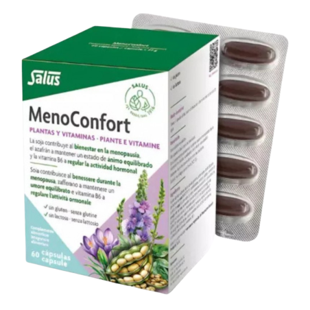 Salus menoconfort 60 capsulas (antes era Menosoy)