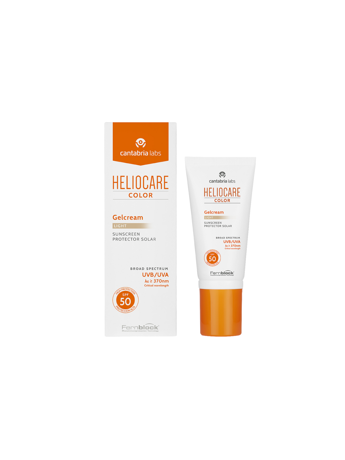 Heliocare gel crema color light 50 ml