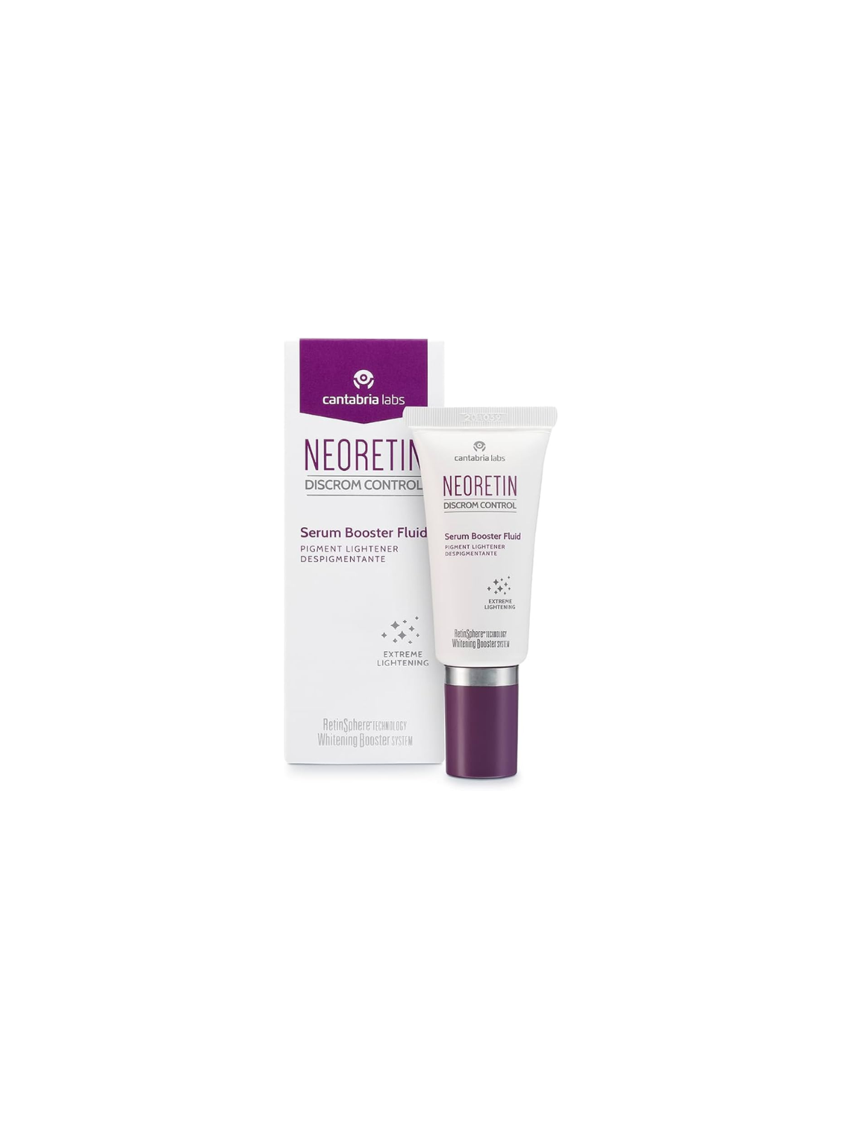 Neoretin discrom control serum booster fluid