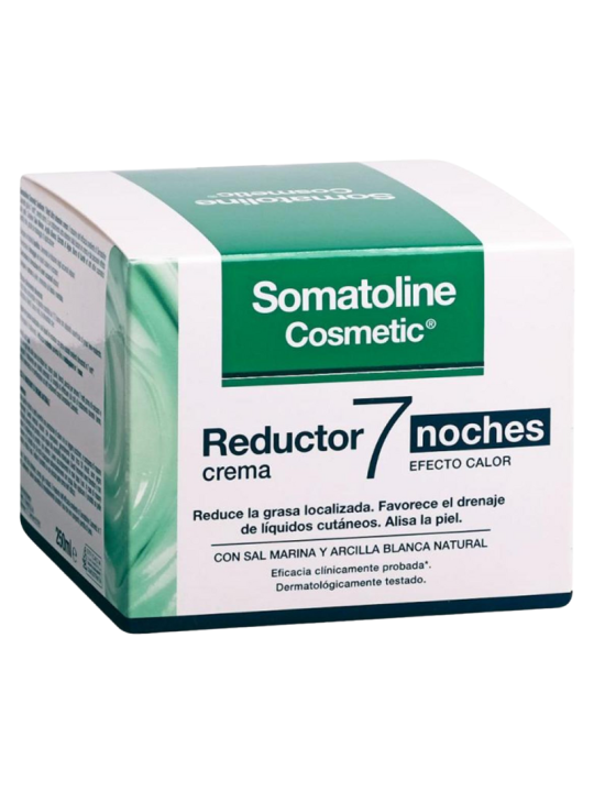 Somatoline reductor intensivo noche crema efecto calor 250ml