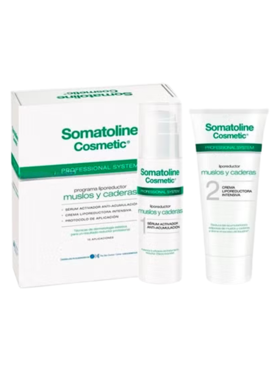 Somatoline programa liporeductor muslos caderas