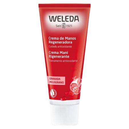 Weleda crema de manos de granada
