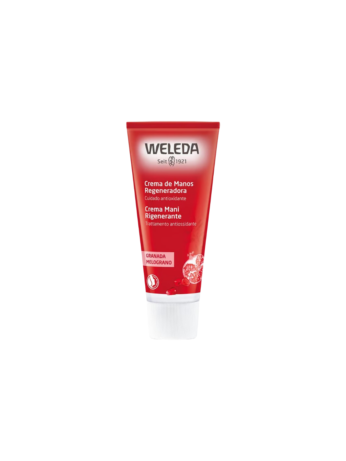 Weleda crema de manos de granada