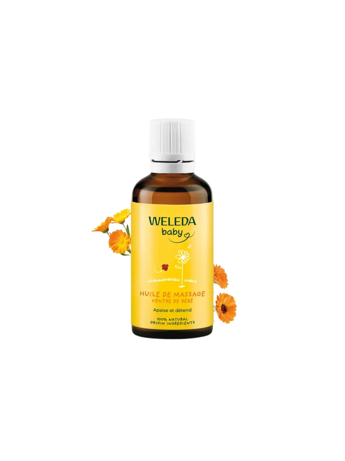 Weleda aceite de masaje tripita del bebe