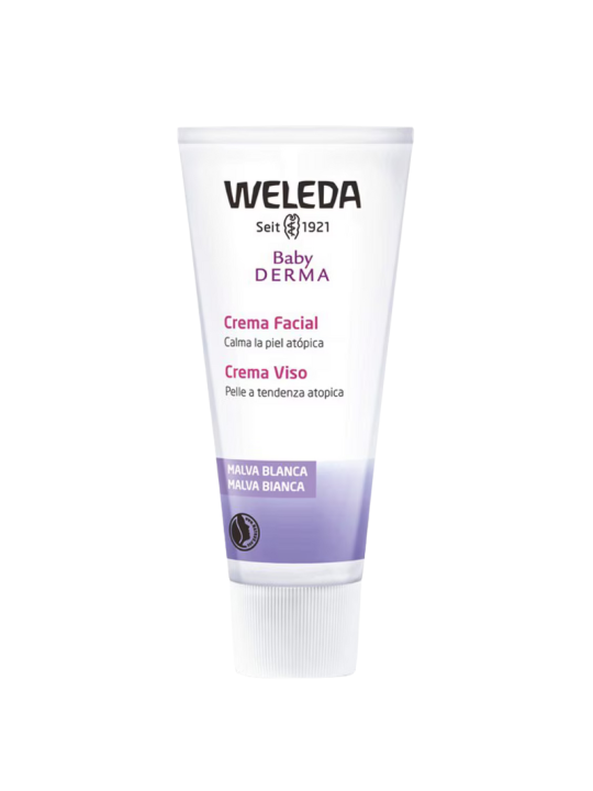 Weleda baby crema facial malva blanca