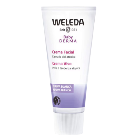 Weleda baby crema facial malva blanca
