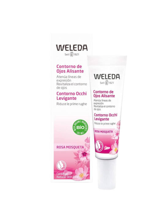 Weleda rosa mosqueta contorno ojos