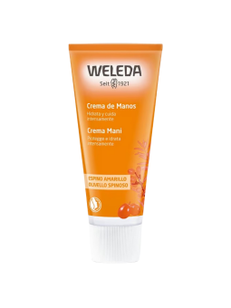 Weleda crema de manos de espino amarillo