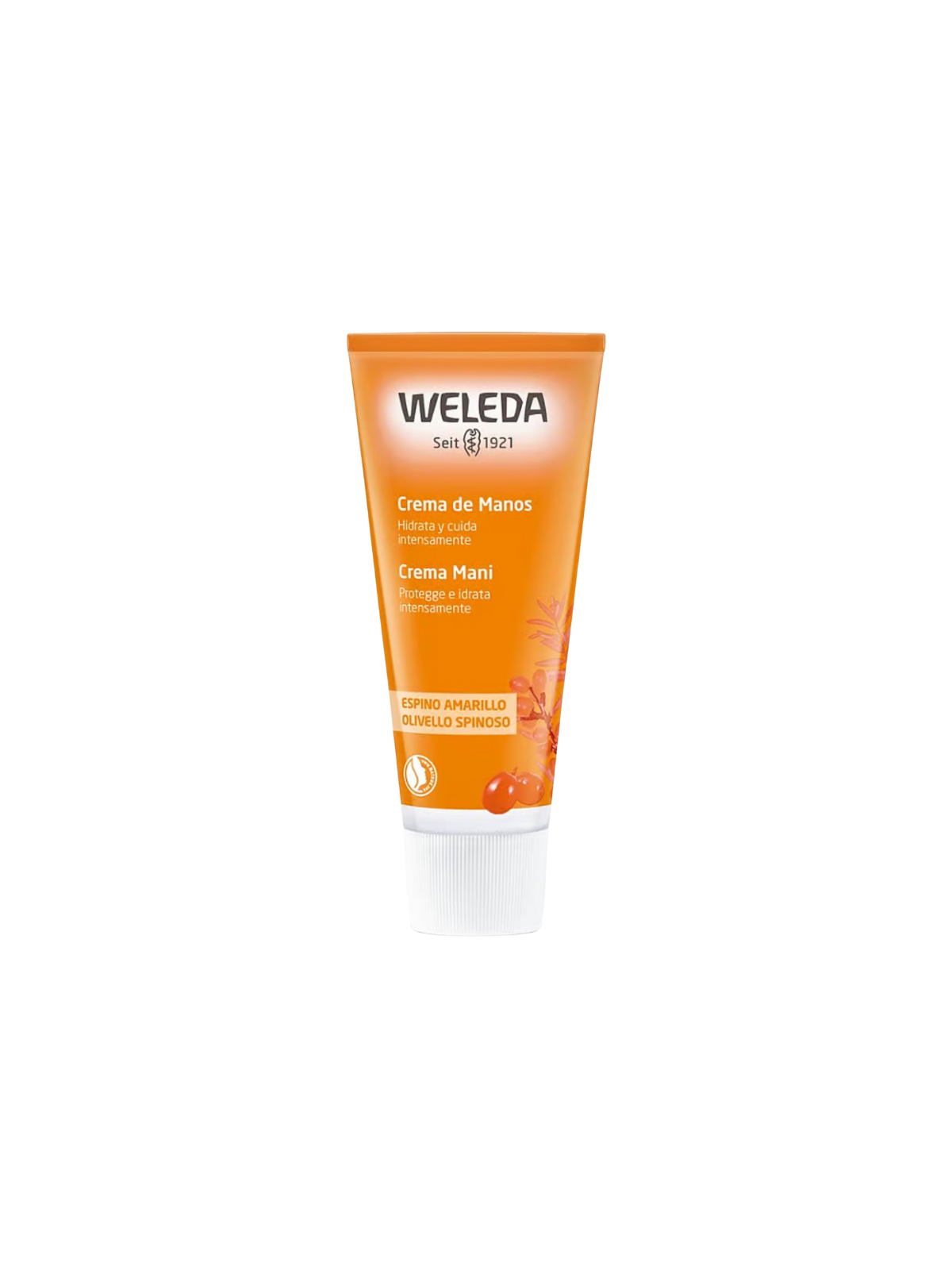 Weleda crema de manos de espino amarillo