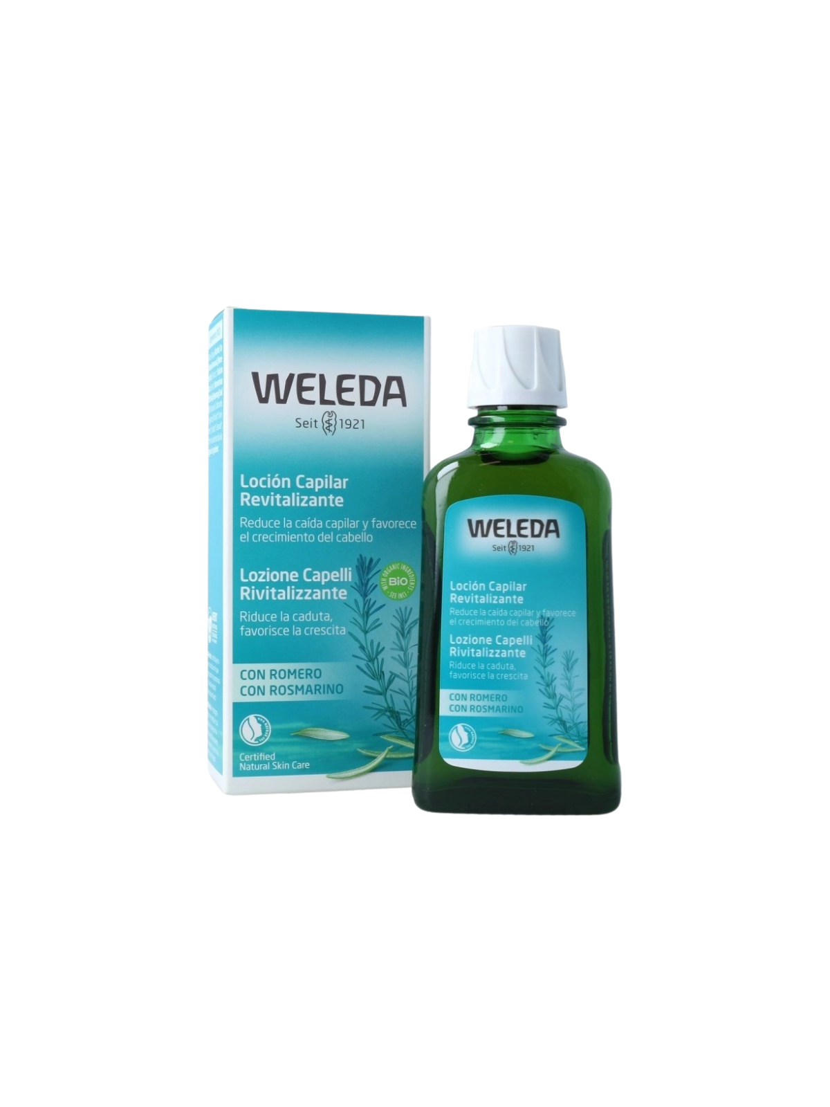 Weleda locion capilar con romero