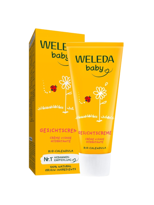 Weleda baby crema facial de calendula