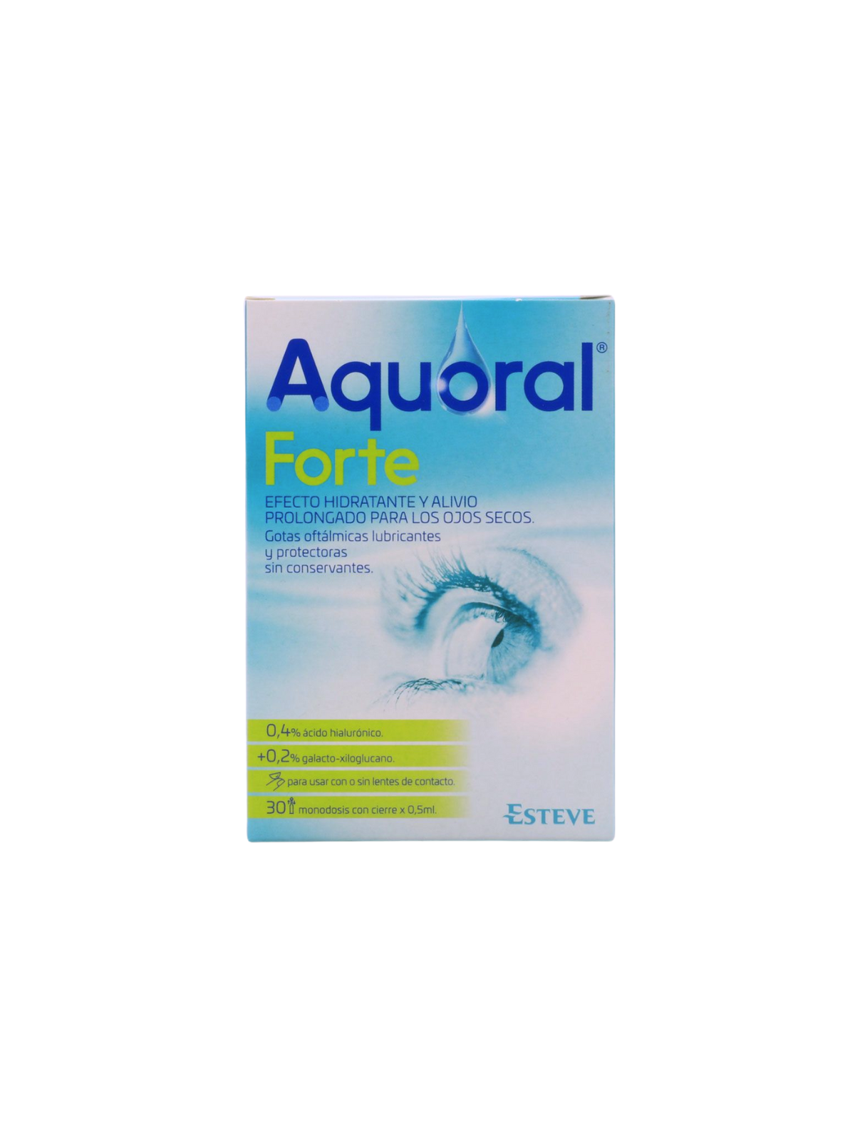 Aquoral forte gotas monodosis 30 uds