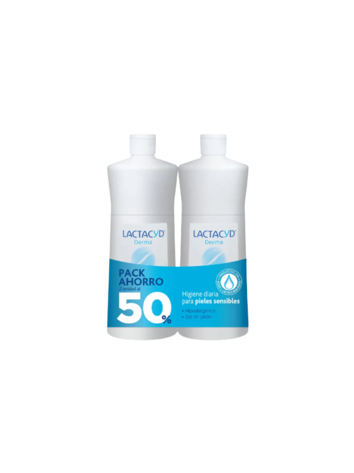 Lactacyd derma gel litro duplo 50% dto