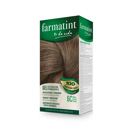 Farmatint  6c rubio oscuro ceniza