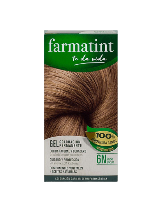 Farmatint 6n rubio oscuro
