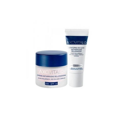 Axovital crema dia + contorno ojos