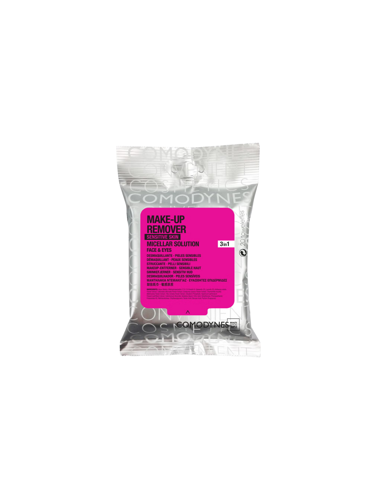 Comodynes toallita micellar cleanser piel sensible