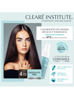 Cleare institute clinuance tinte 4.01chocolate frio
