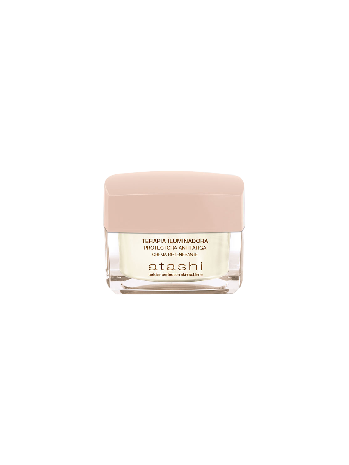 Atashi terapia iluminadora protectora antifatiga, crema regenerante